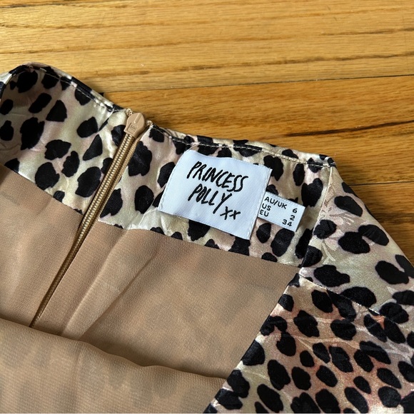 Princess Polly | Jeminia Grace Cheetah Skirt - Picture 7 of 8